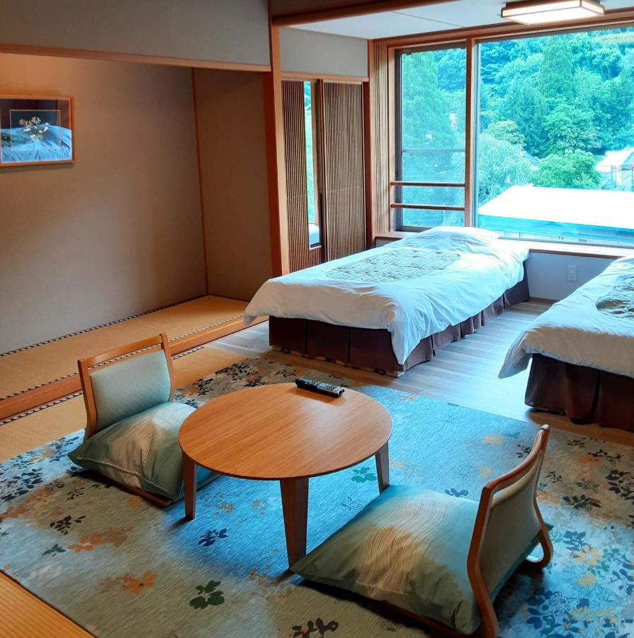 Oushuku Onsen Choeikan Shizukuishi Exteriér fotografie